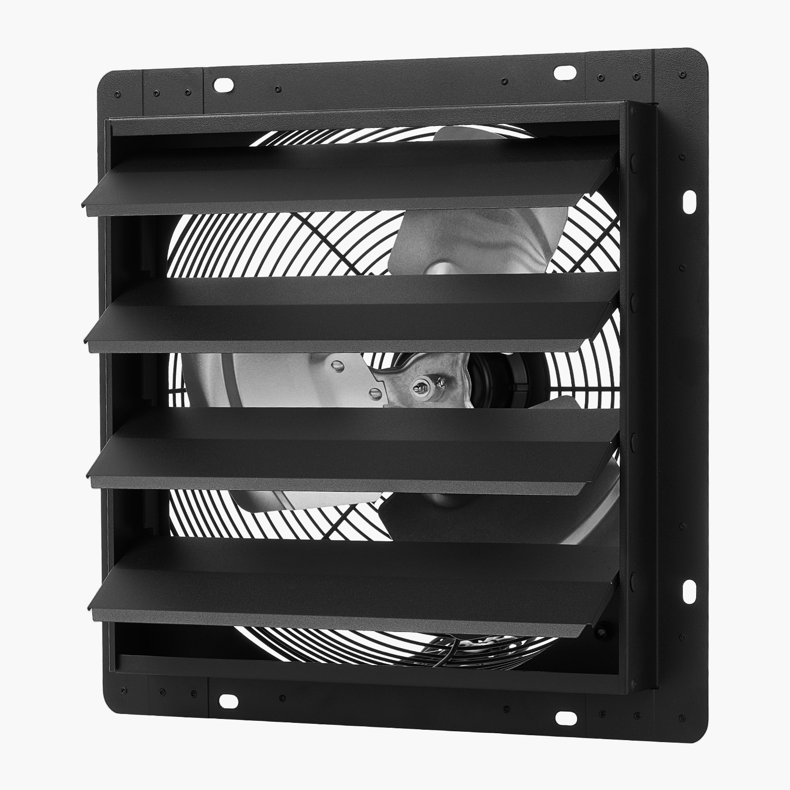 Shutter Exhaust Fan Wall Mounted With Smart Speed And Temperature_voghion.com